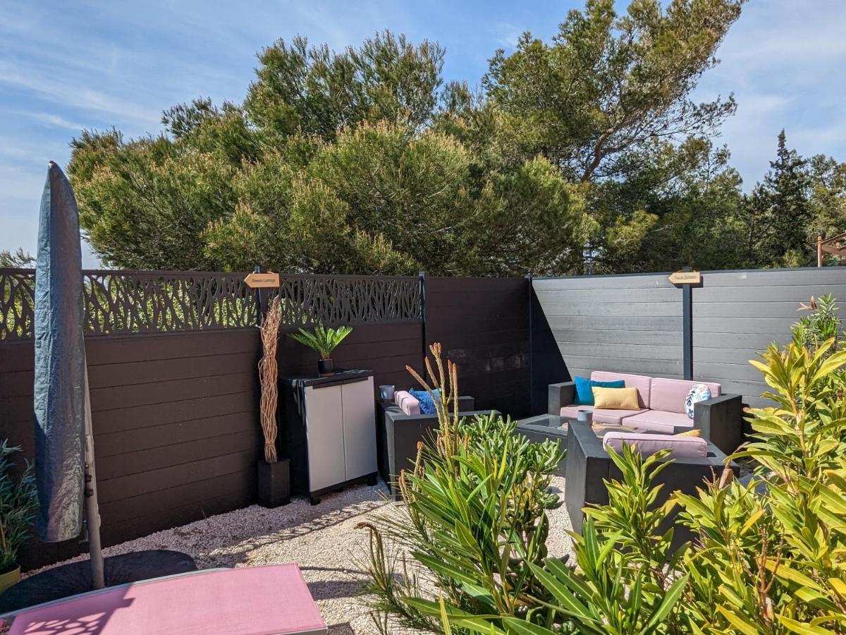 L'Instant Mer - Bord De Mer - Studio Avec Grand Jardin A La Capte Hyères Buitenkant foto
