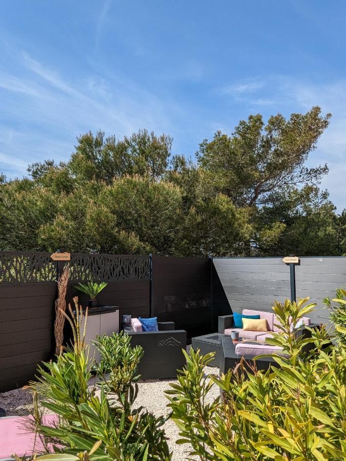 L'Instant Mer - Bord De Mer - Studio Avec Grand Jardin A La Capte Hyères Buitenkant foto
