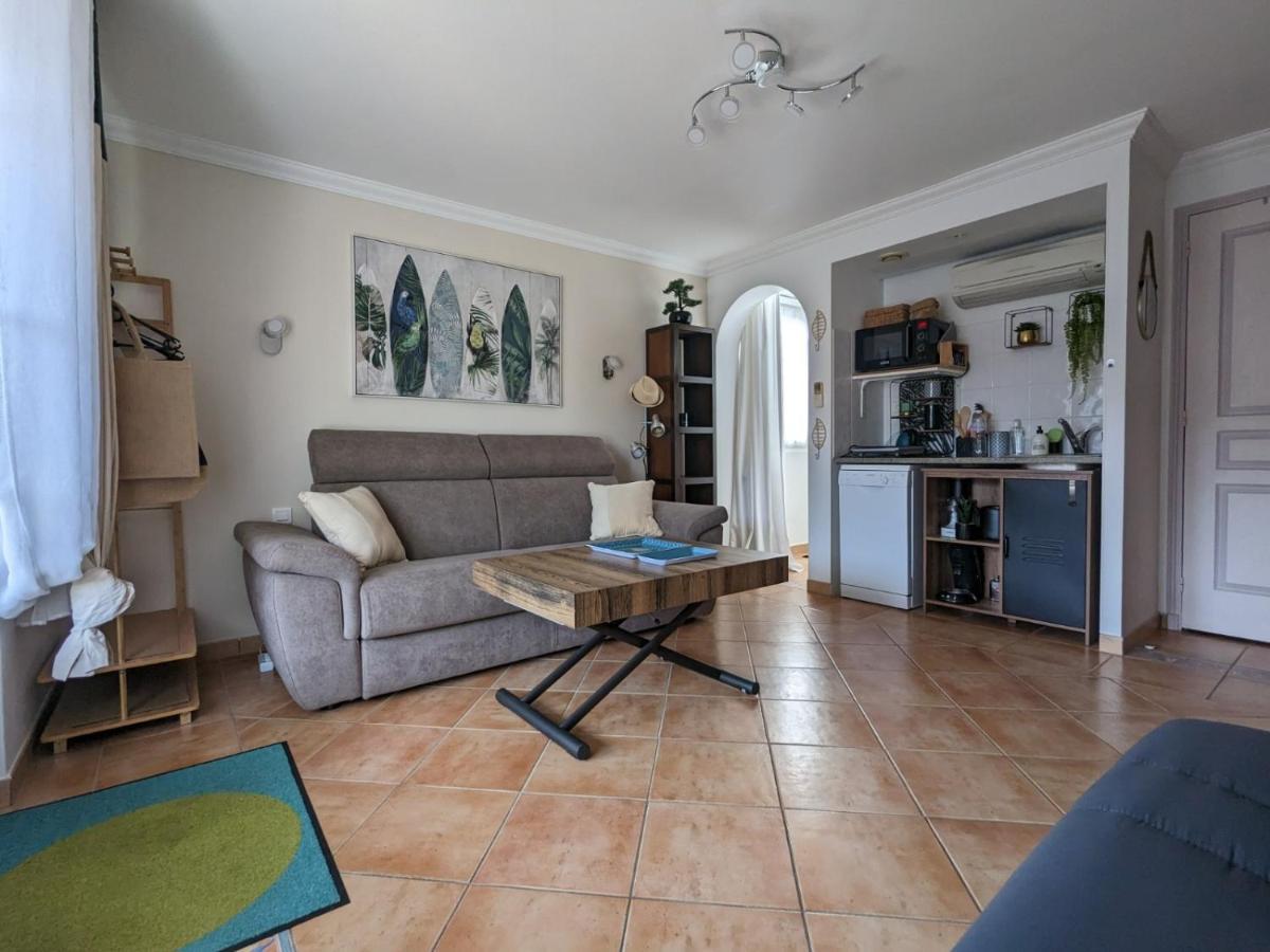 L'Instant Mer - Bord De Mer - Studio Avec Grand Jardin A La Capte Hyères Buitenkant foto